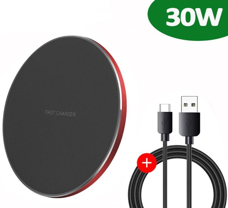 Ultra NSN7 Charger - Carregador Universal por Indução Rápida 30W Sem Fio - Smash Store