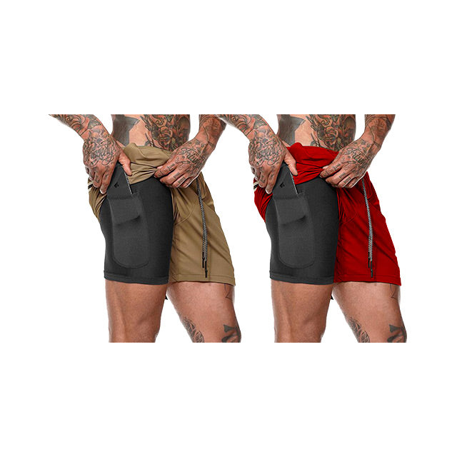 Shorts SS Pro - 2 em 1 Esportivo Camada Dupla