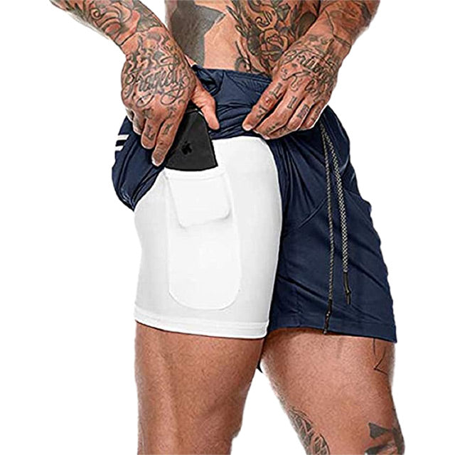 Shorts SS Pro - 2 em 1 Esportivo Camada Dupla